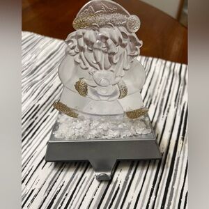 Santa Claus stocking holder